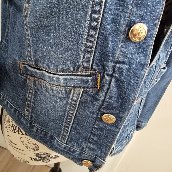 Vintage 90's Juicy Couture Denim Jean Jacket Size Medium - Picture 13 of 13